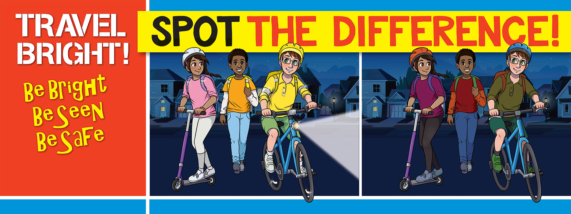 Spot the difference banners