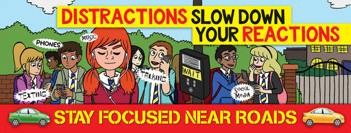 Distractions slow down your reactions 1