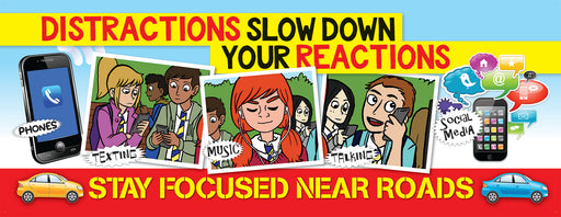Distractions slow down your reactions 2