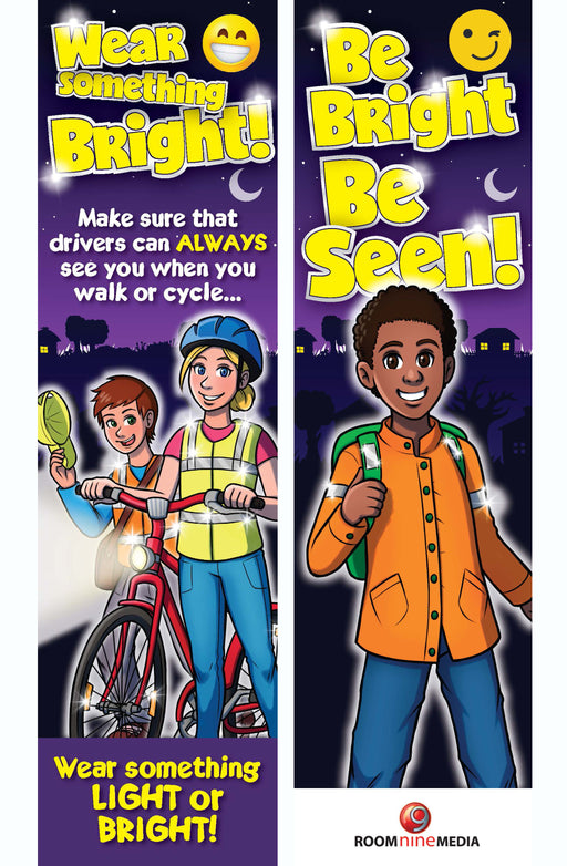 Be Bright Be Seen bookmark