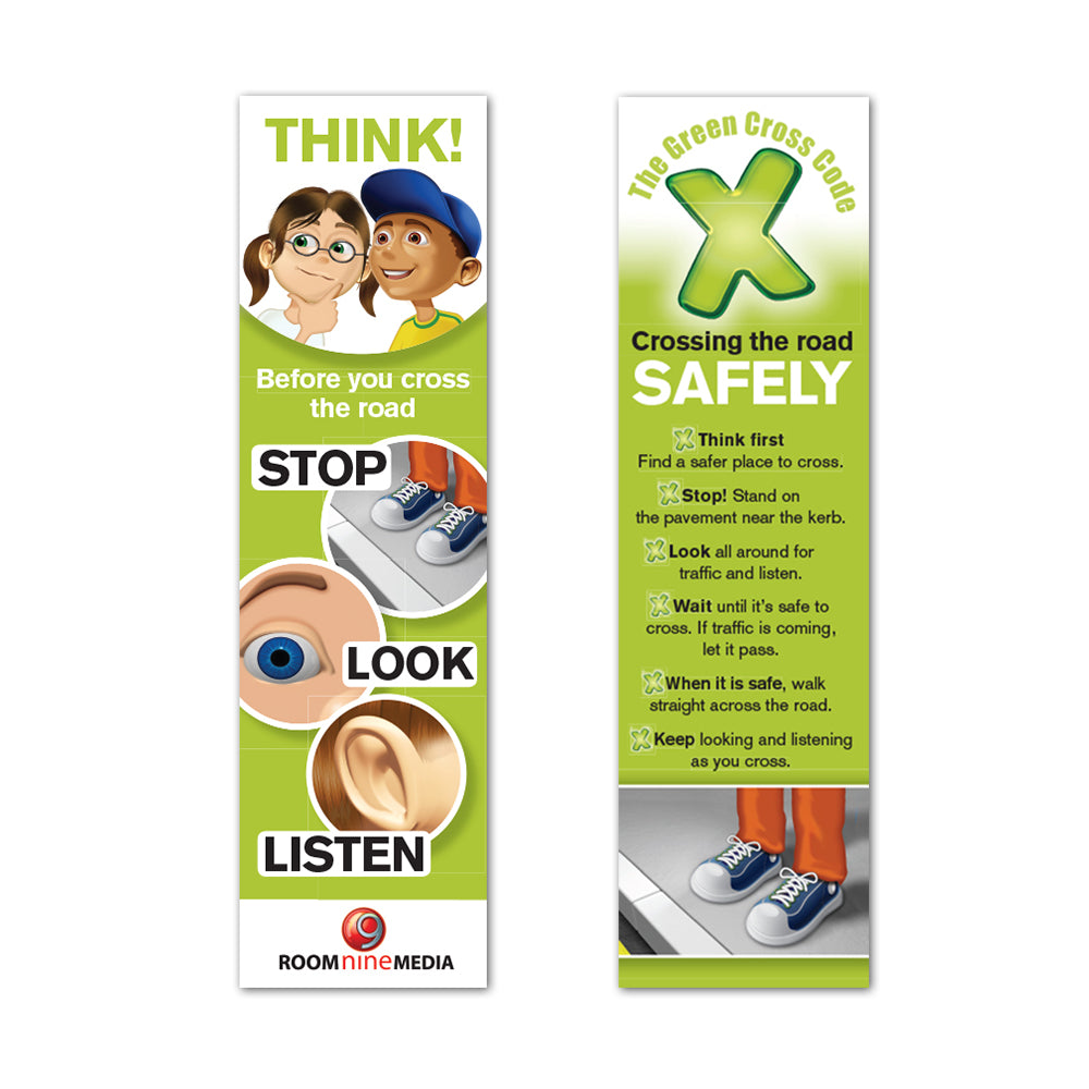Green Cross Code Bookmark — Room9media